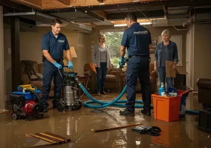 Basement Water Extraction and Removal Techniques process in Ellis County, OK